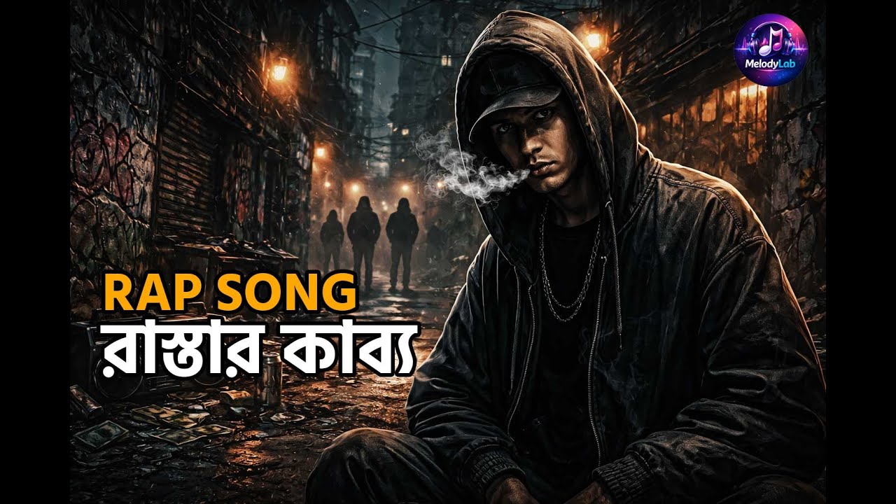 রাস্তার কাব্য 🔥 | Bangla Street Rap | Dark Hip Hop | Dhaka City Underground