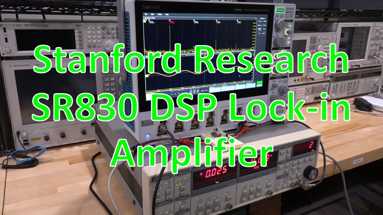TNP #20 — Разборка, ремонт и эксперименты с синхронным усилителем DSP SR830 от Stanford Research ...