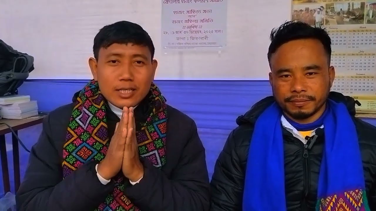 Amla Popular Singer Tapash Hajong |14th Joint General Conference |At Zekabari, South West Garo Hills