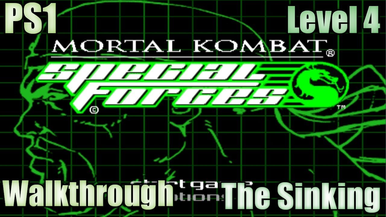 Mortal Kombat Special Forces (PS1) - Level 4 Walkthrough. #gameswarrior #duckstation