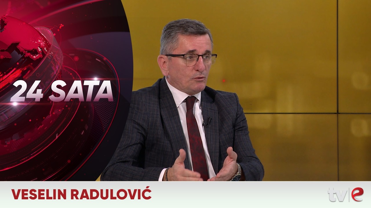 Informativna emisija 24 sata  - Veselin Radulović