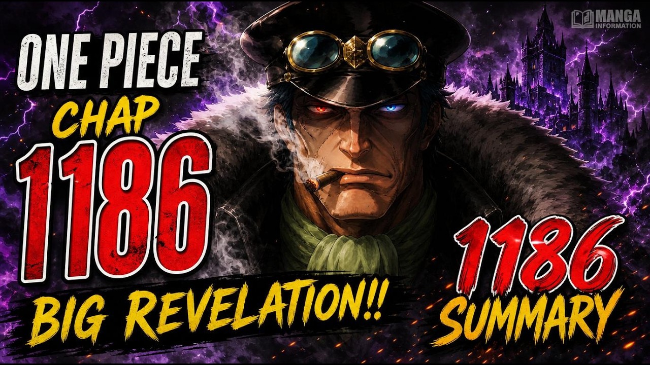ONE PIECE 1186 - SUMMARY - INSANE REVALATION