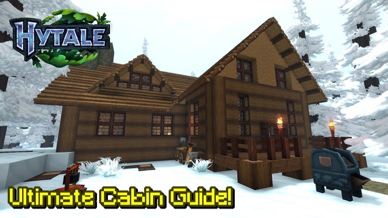Hytale ULTIMATE Cabin Guide - Tutorial