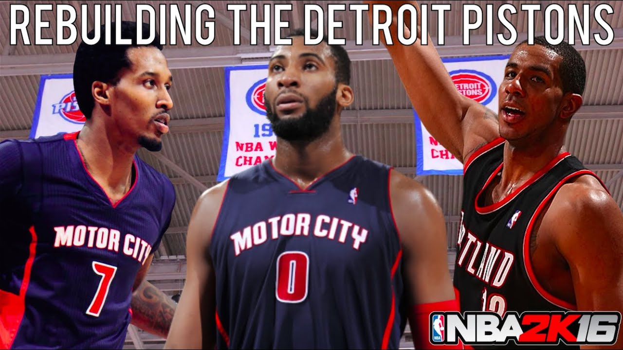 NBA 2K16 MyLEAGUE: Rebuilding the Detroit Pistons!