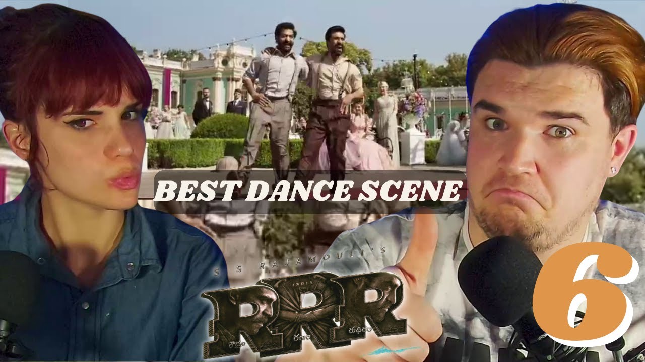 RRR - BEST DANCE SCENE EVER! NAATU! - 6 - N.T. Rama Rao Jr., Ram Charan, Ajay Devgn, Ray Stevenson