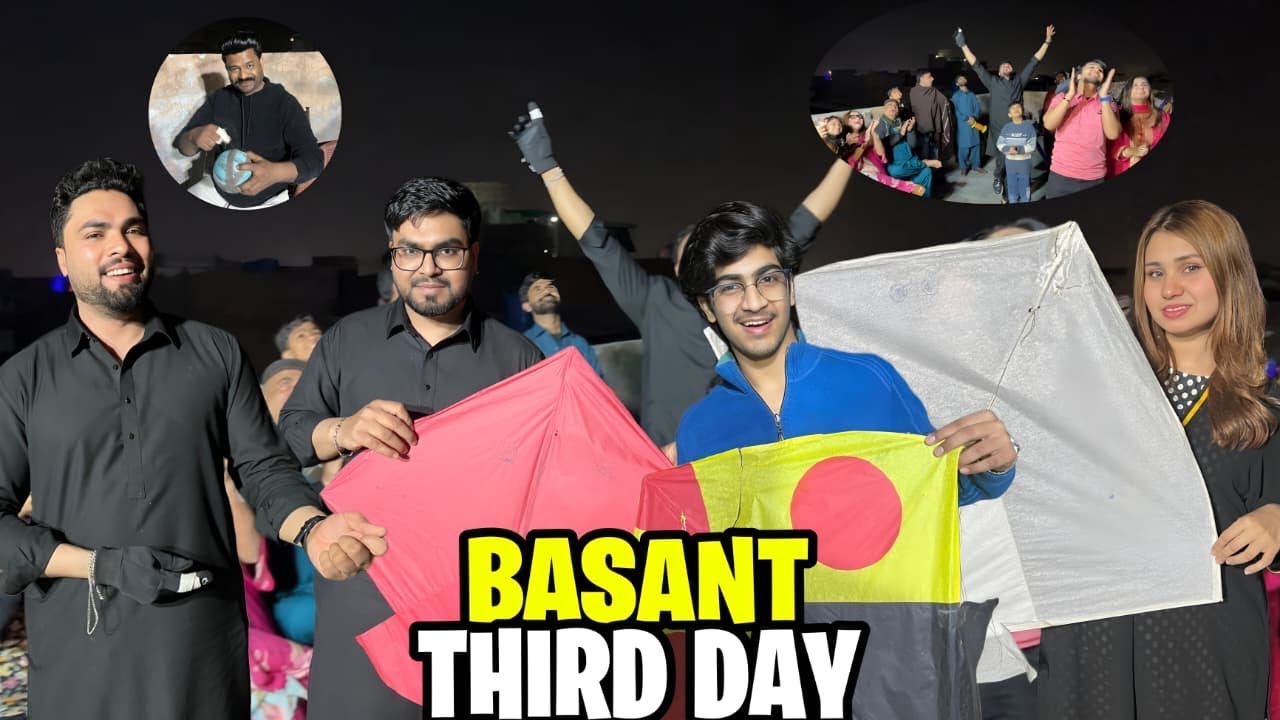 Basant Third day // All Family Too much fun// BQ Party// Dance Programm 