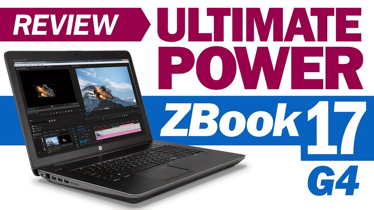 Обзор HP ZBook 17 G4: лучший ноутбук для виртуальной реальности, редактирования, 3D, C4D, Maya, P...