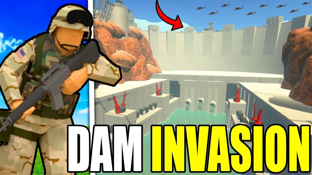3,000 Elite Soldiers Invade HOOVER DAM Defense... - Ravenfield: Best Mods