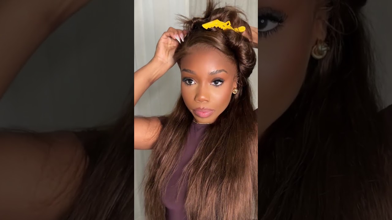 highly recommended brown wig ！🤎 Dark Chocolate Brown color fit me so much 🥰