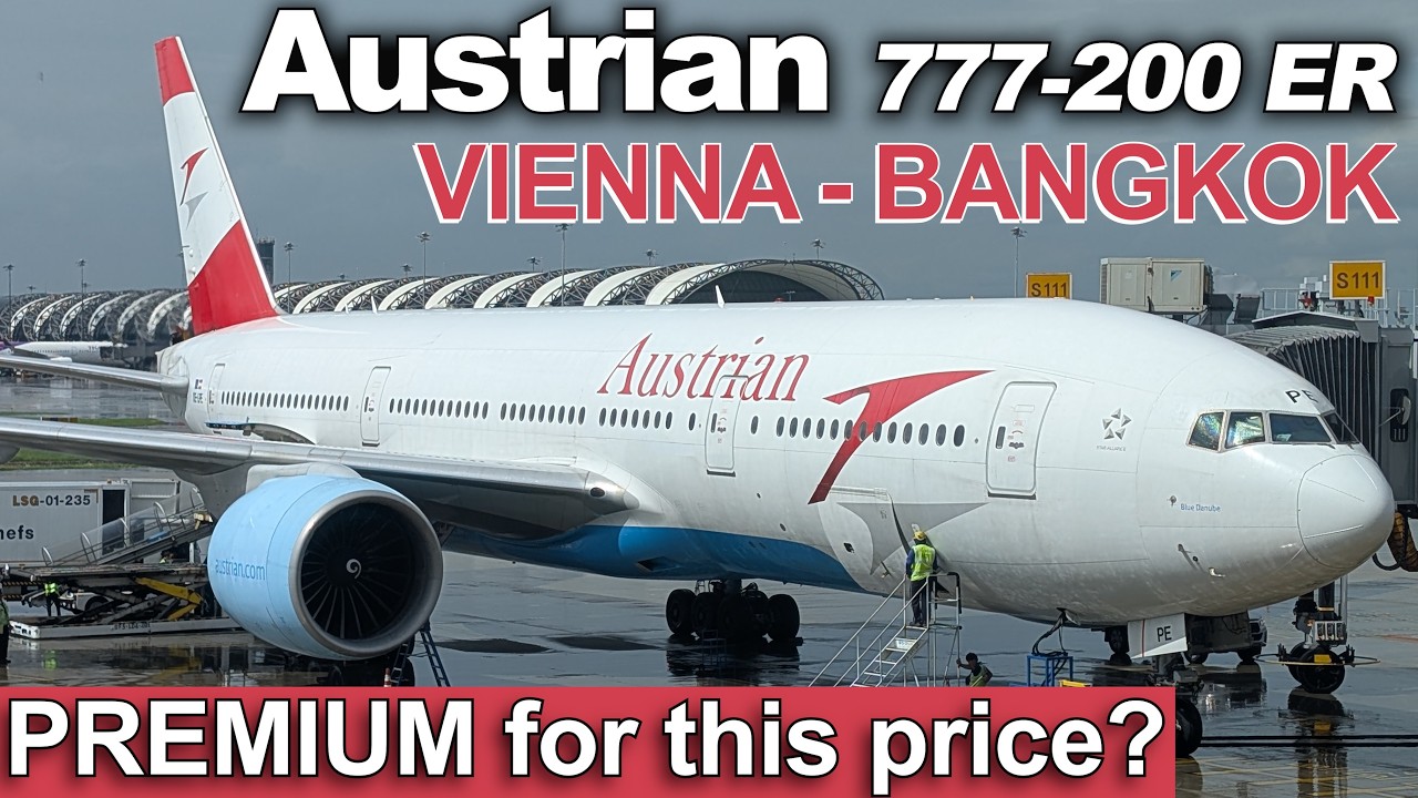 €525 for Premium Economy to Bangkok – AUSTRIAN Airlines Flight Report