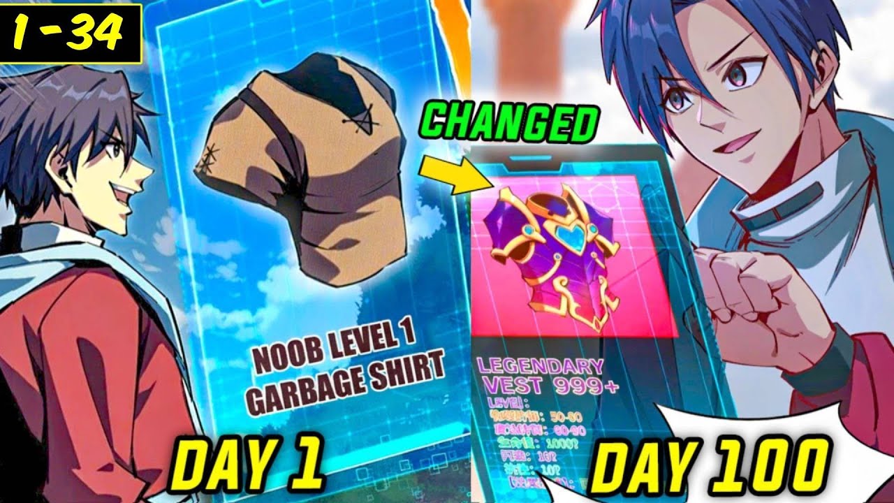 (1-34) He Can UPGRADE Anything To Its Max Level  Instantly | Manhwa Recap