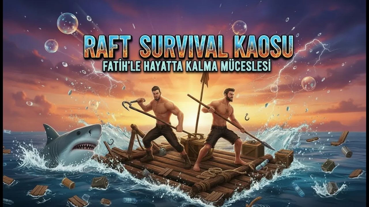 Raft Survival Kaosu | Fatih’le Hayatta Kalma Mücadelesi !! #sorex #gaming #raftsurvival #öneçıkar