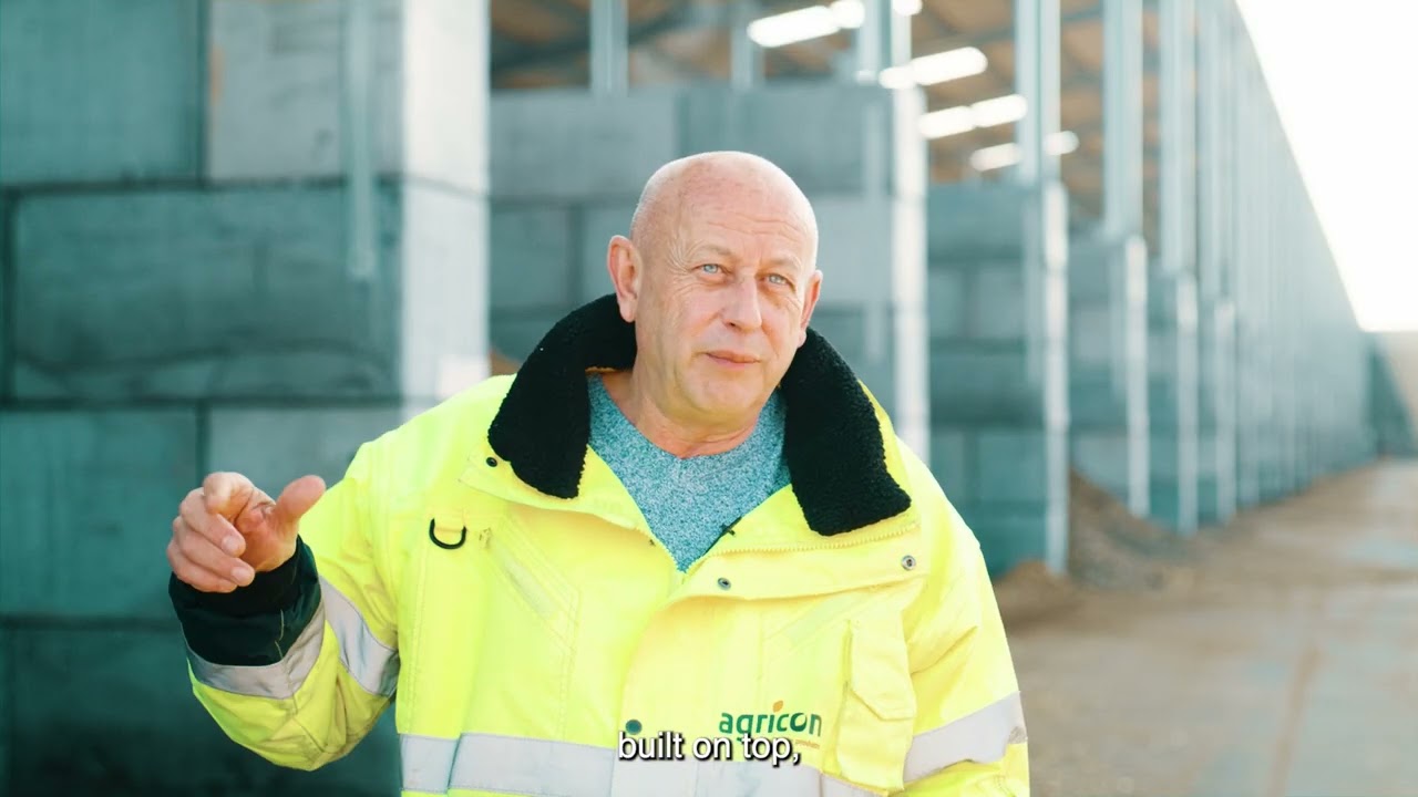 Storage building  - Bulk storage hall - Agricon - 2600 sqm | Frisomat Belgium