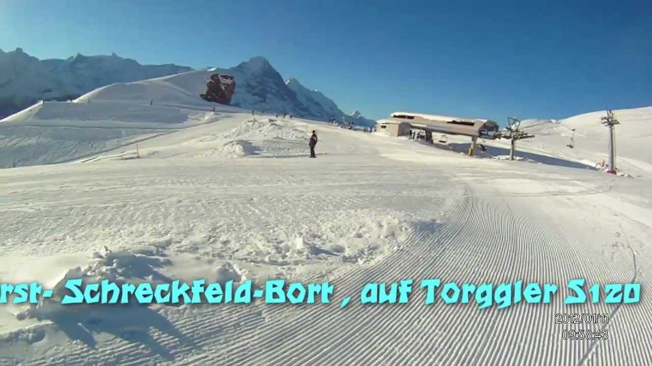 Grindelwald Rodeln, First -Bort auf Torggler S120 , sledding Schlitteln
