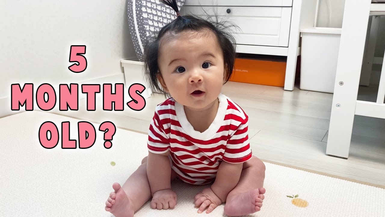 What My 5 Months Old Baby Can Do!