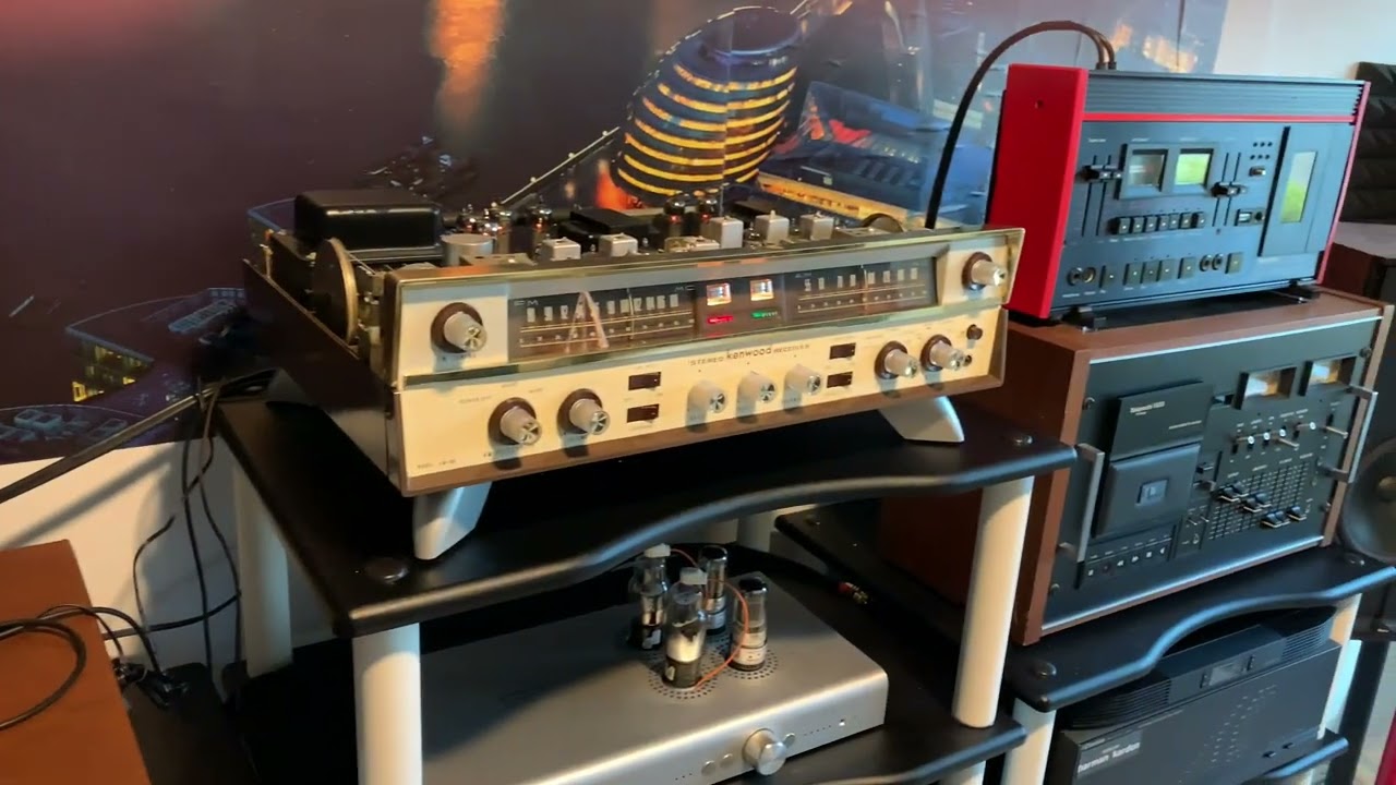 Kenwood KW-60 Tube Receiver.