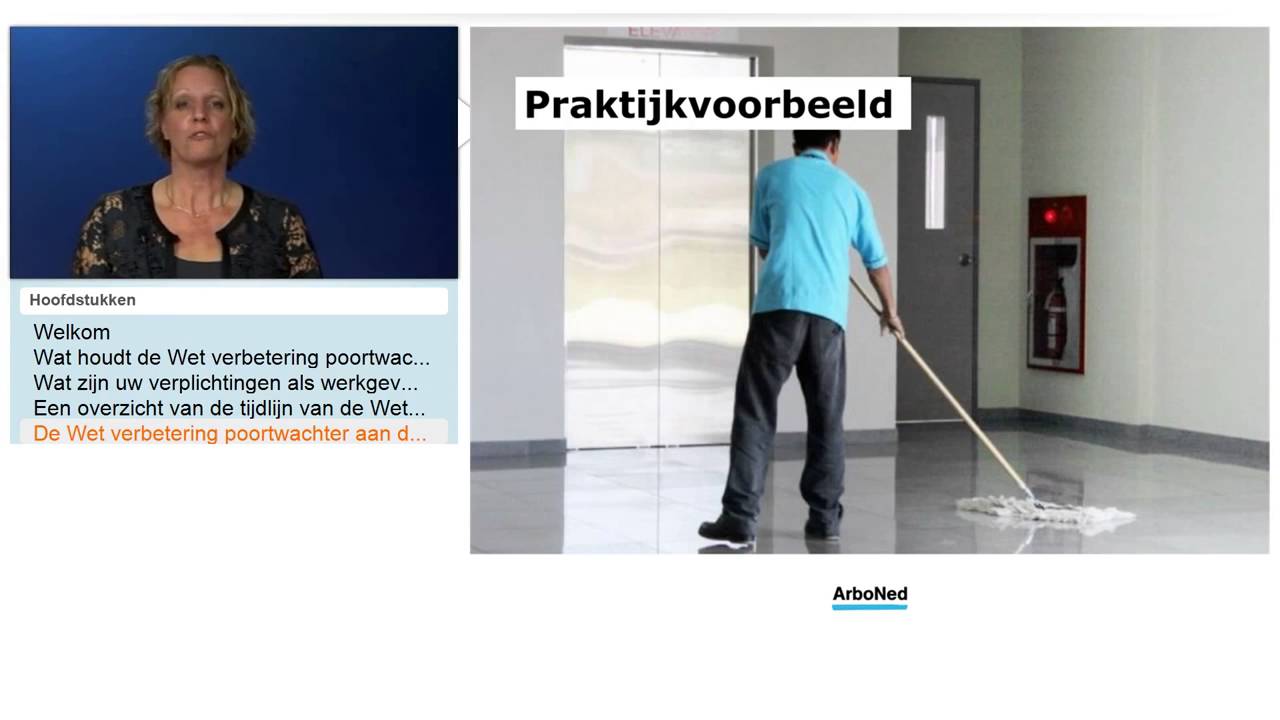 Webinar De Wet verbetering poortwachter 29 september 2015