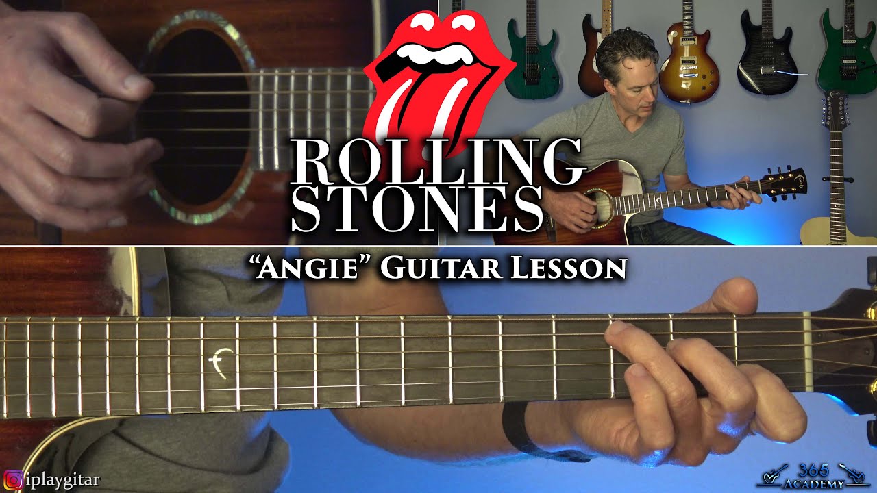 The Rolling Stones - Angie Guitar Lesson