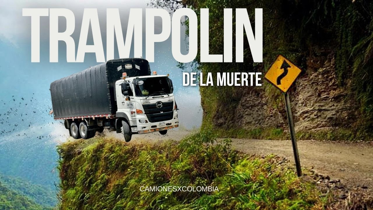 LA VÍA MÁS PELIGROSA de COLOMBIA - CAMIONESXCOL