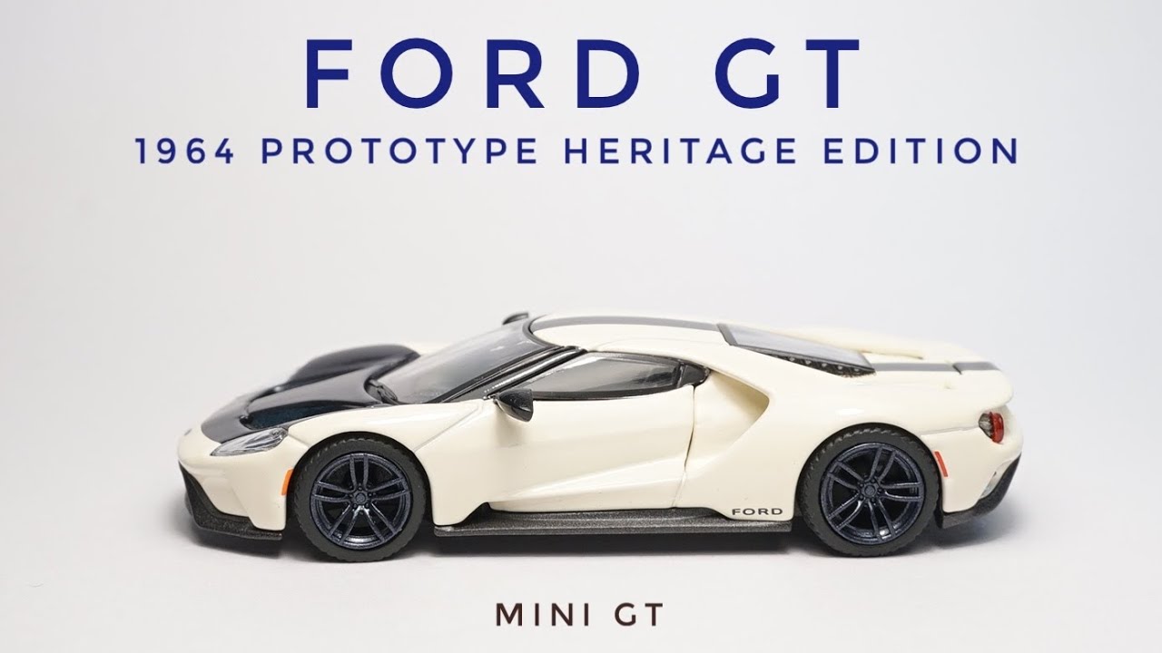 プロトタイプカラーを纏うFordGTが美しいのでミニカーでチェック！！
