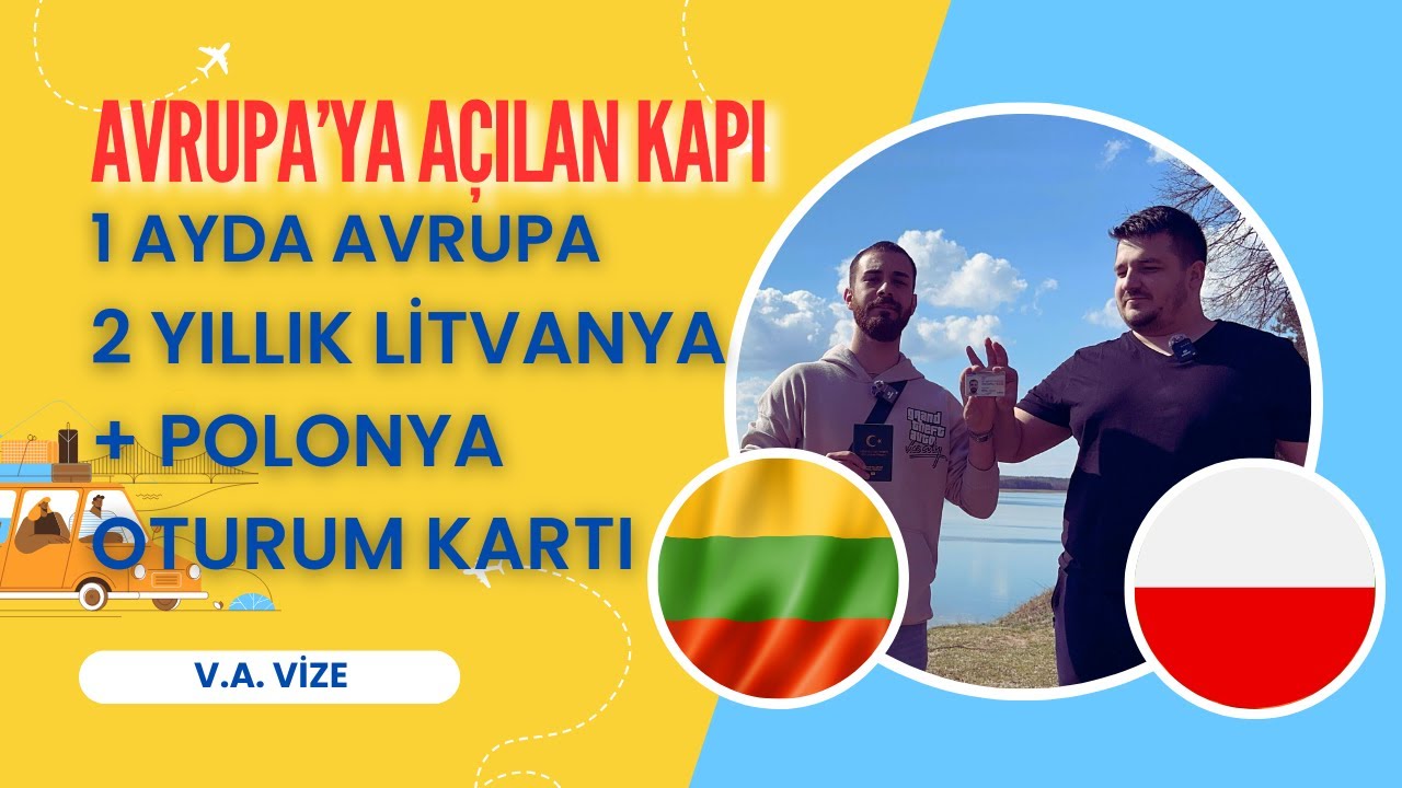 Avrupa Oturum Kartı Alındı! Litvanya Oturum Kartı Polonya Oturum Kartı Süreç Nasıl İşledi?