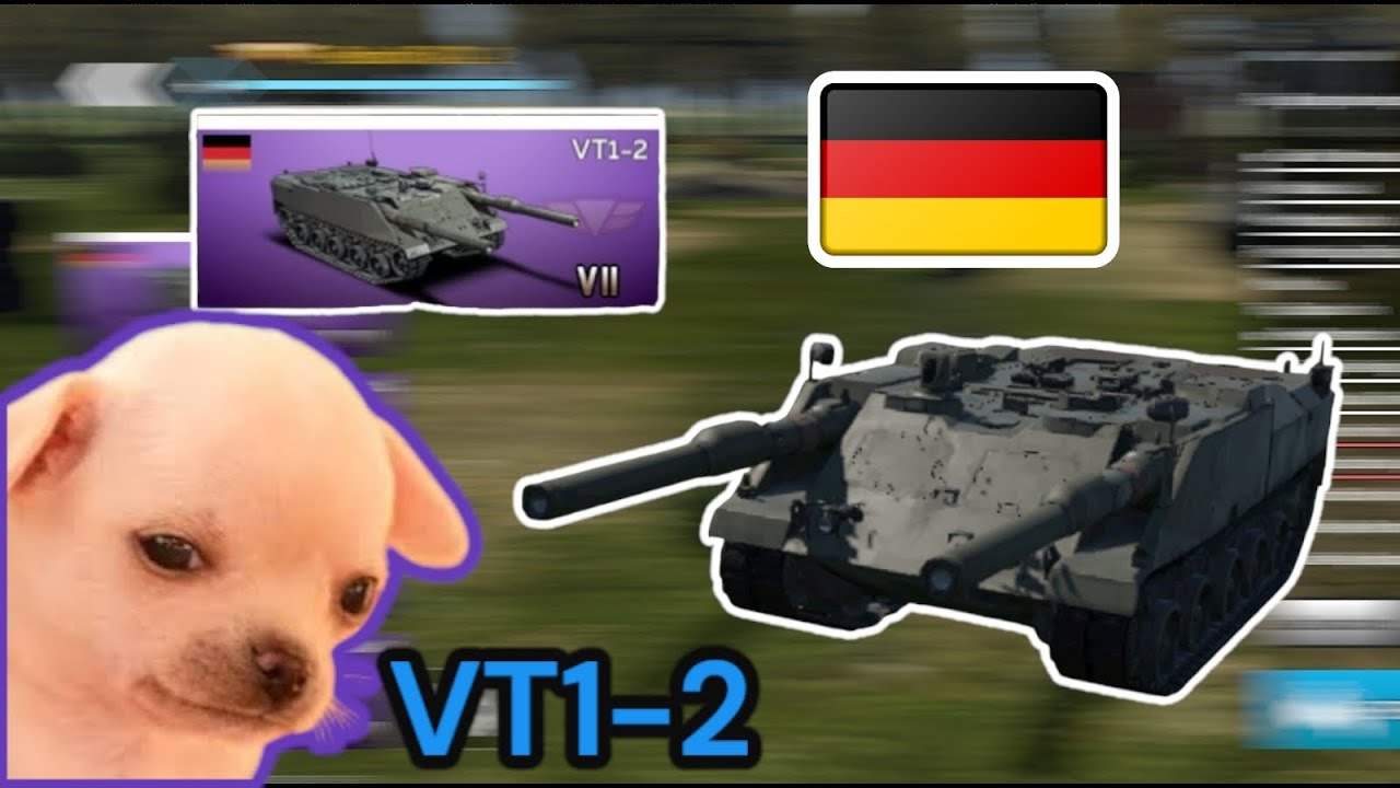 🫡VT1-2🇩🇪 ¡2 Cañones!😑💥| War Thunder Mobile con memes 🫠