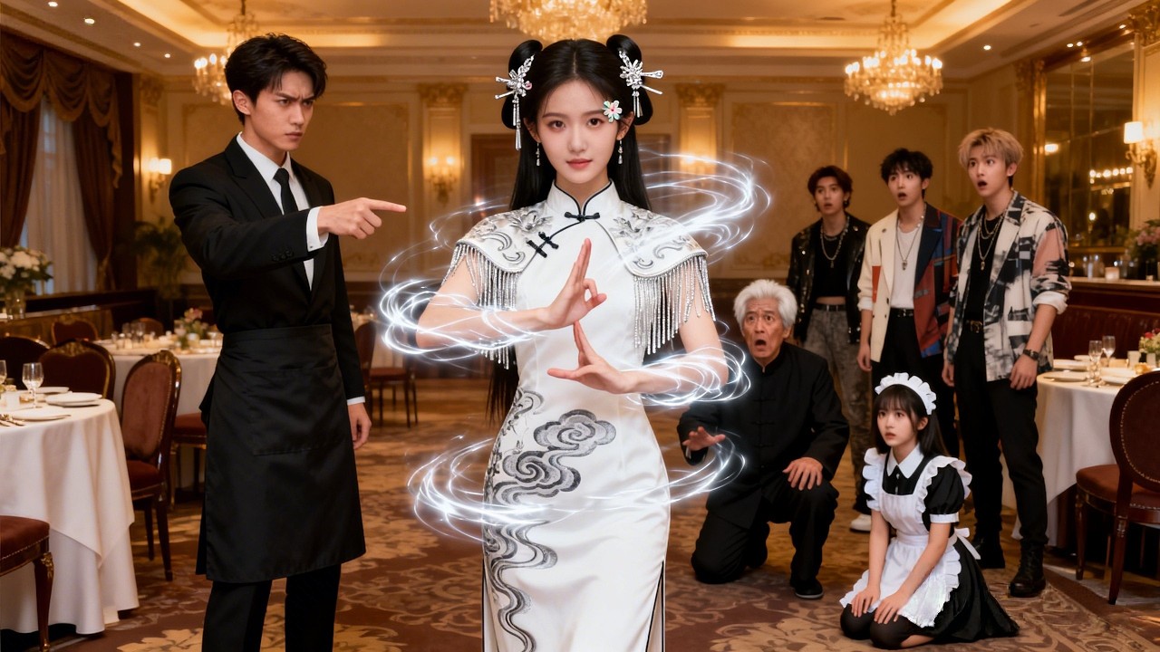 開餐廳玄學女孩竟是首富的恩人！一出手震驚眾人，首富瞬間把孫子送她當僕人，看著她雷厲風行，他漸漸淪陷，怎料他們竟是千年前的仇人！#短剧 #逆袭 #爽剧 #豪门 #玄幻 #shortdramas