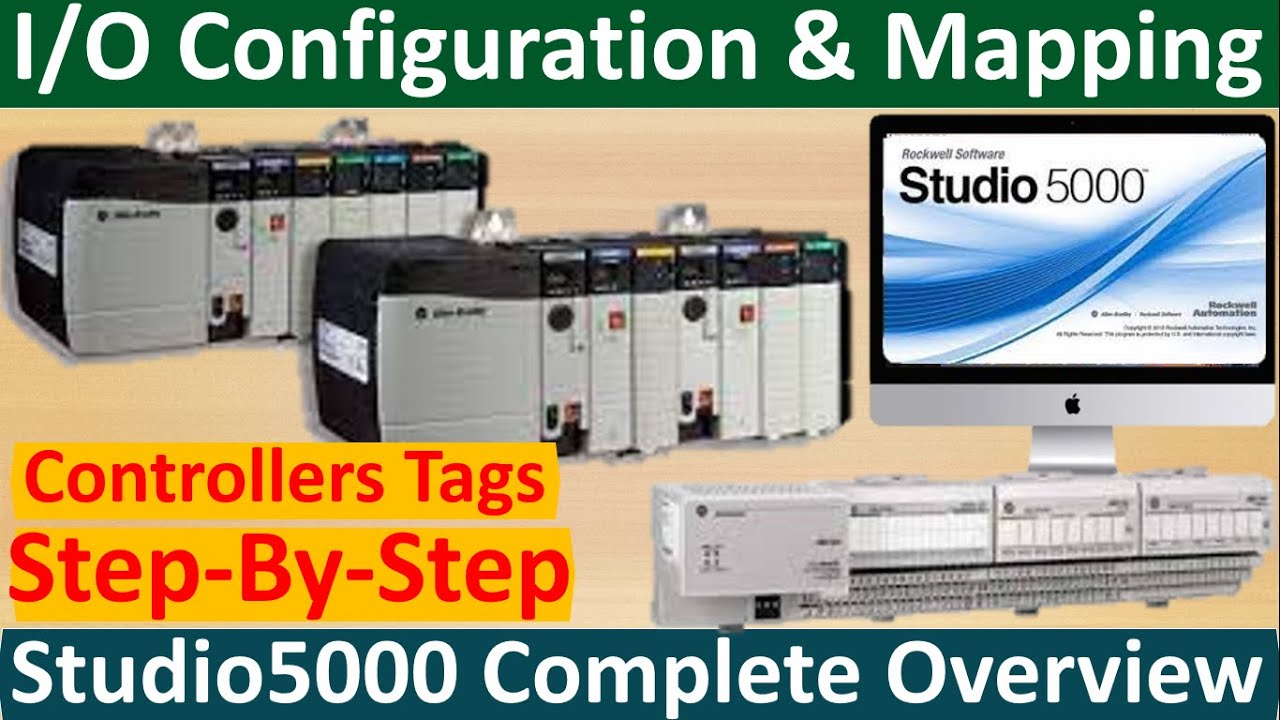 IO Mapping Configuration Creating New Project in Studio5000 | PlantPAx DCS | ControlLogix Controller