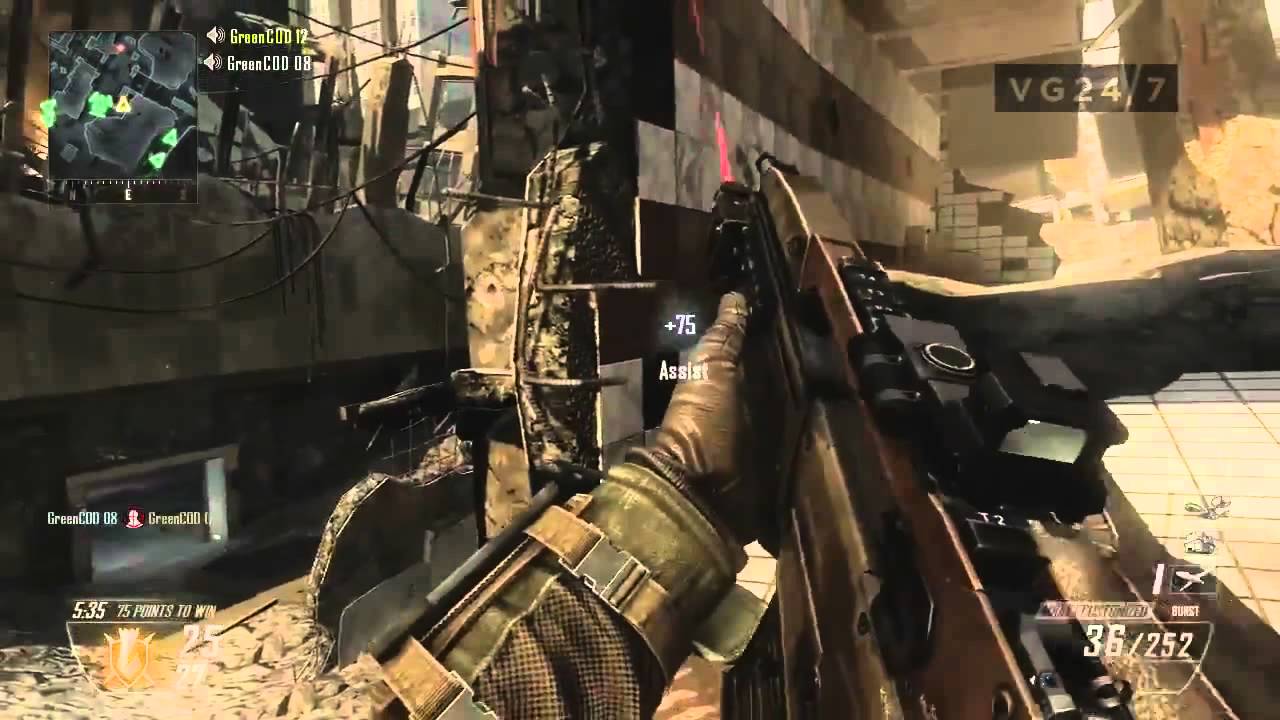 Black Ops 2 - Multiplayer Gameplay on Aftermath