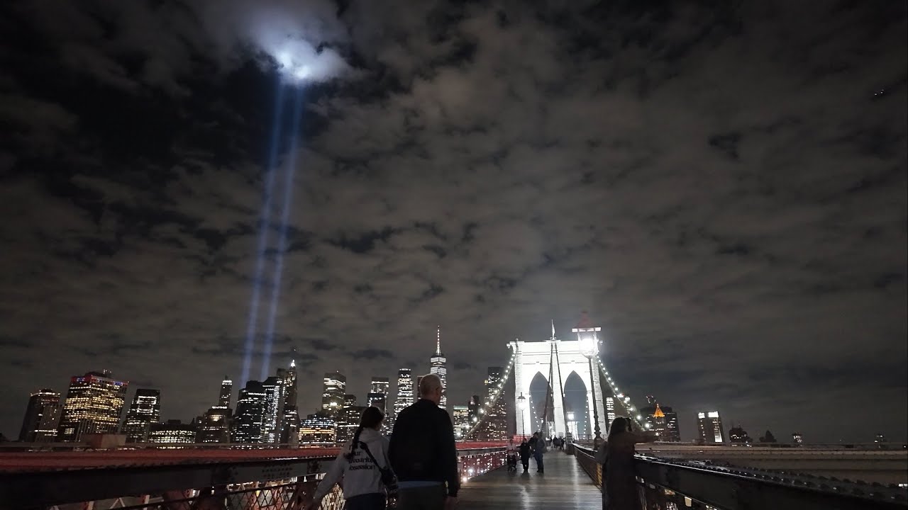 Walking the Brooklyn Bridge at Night | September 2024