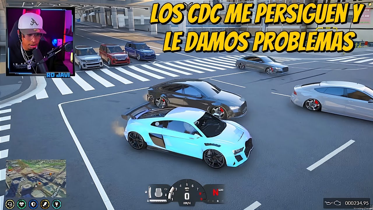 Rdjavi: ¡Los CDC Me Persiguen! Y Le Damos Problemas | GTA RP