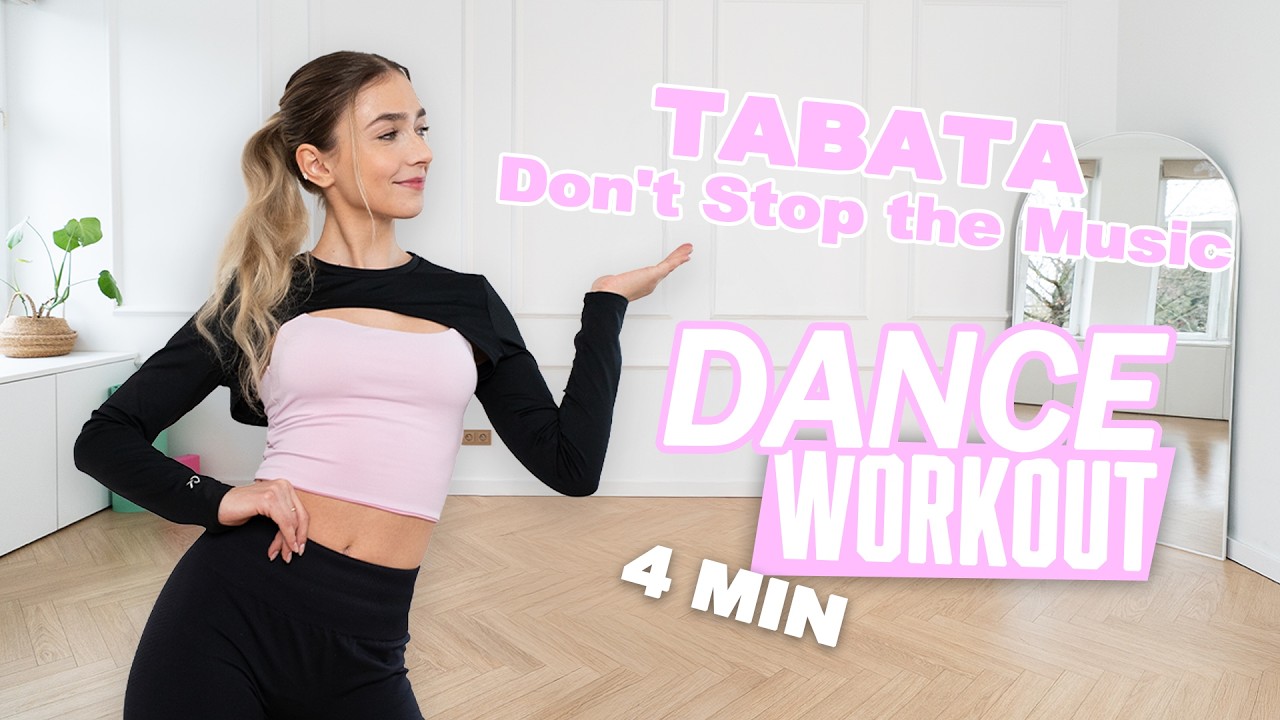 Beginner Tabata Workout 🔥 No Equipment, At Home | Aguśbi