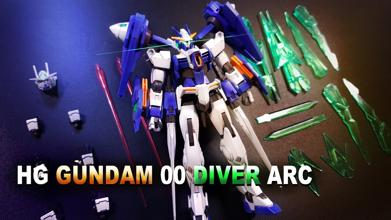 HG GUNDAM 00 DIVER ARC | ASMR BUILD | ガンダムダブルオーダイバーアーク | Beat Build