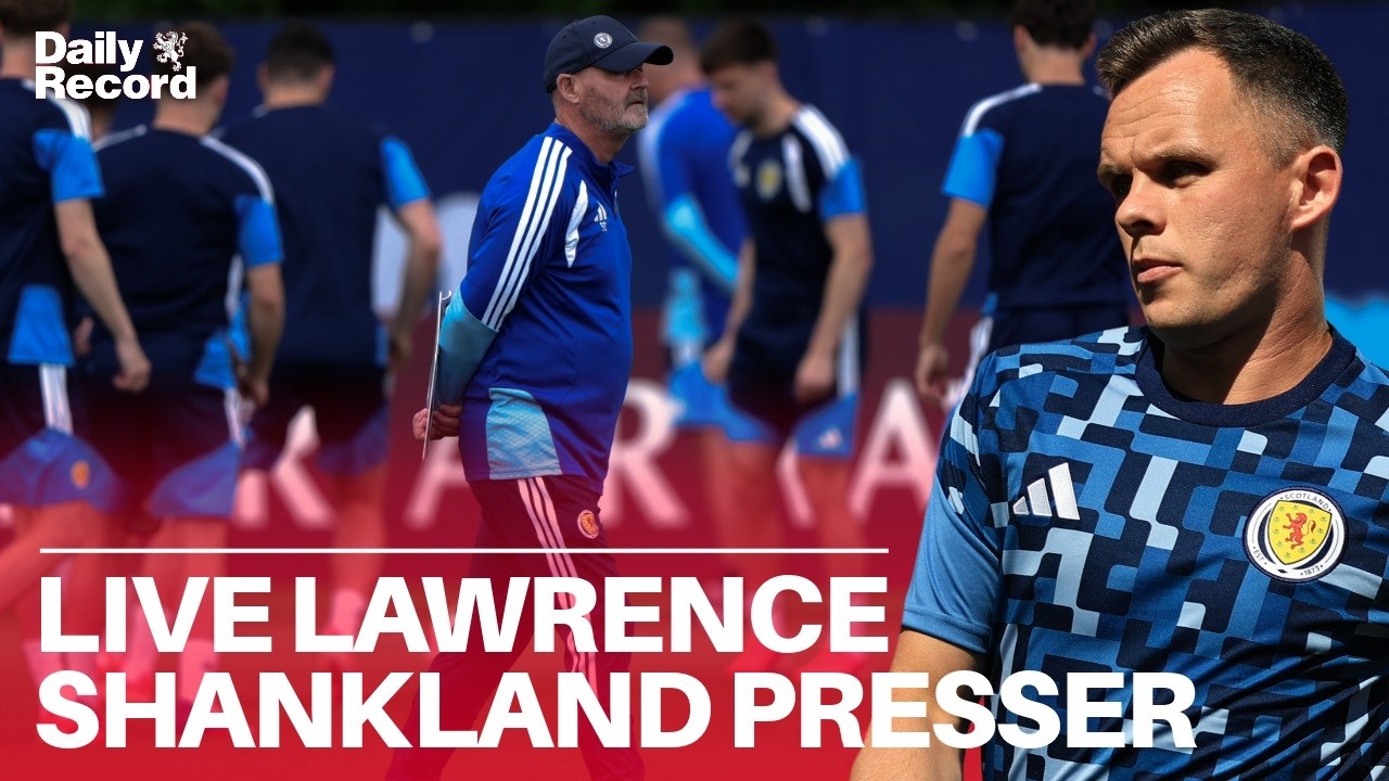 LIVE Scotland v Brazil press conference as Lawrence Shankland meets the media