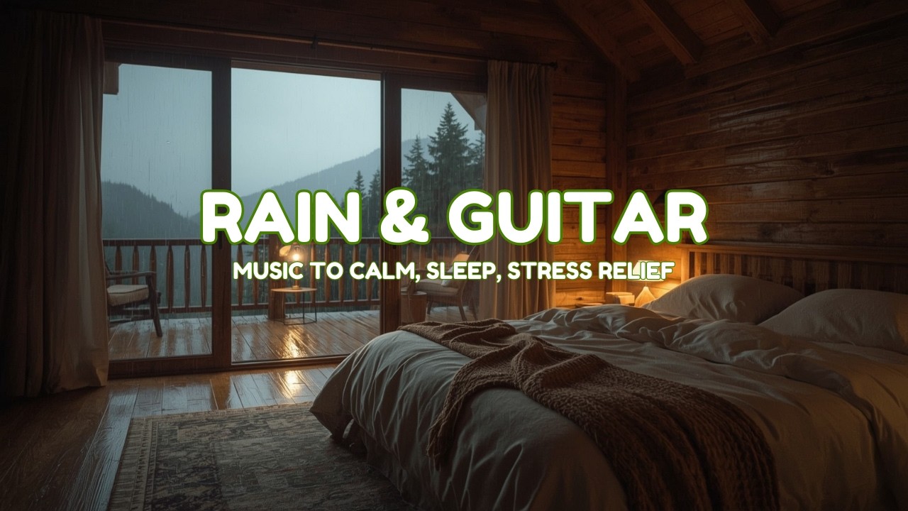 Relaxing Sleep Music + Insomnia - Deep Sleep Guitar Music for Anxiety Relief