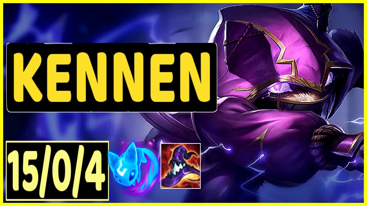 KENNEN VS YONE - 15/0/4 KDA TOP GAMEPLAY