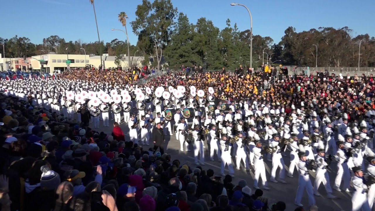 Allen High School Eagle Escadrille - 2016 Pasadena Rose Parade