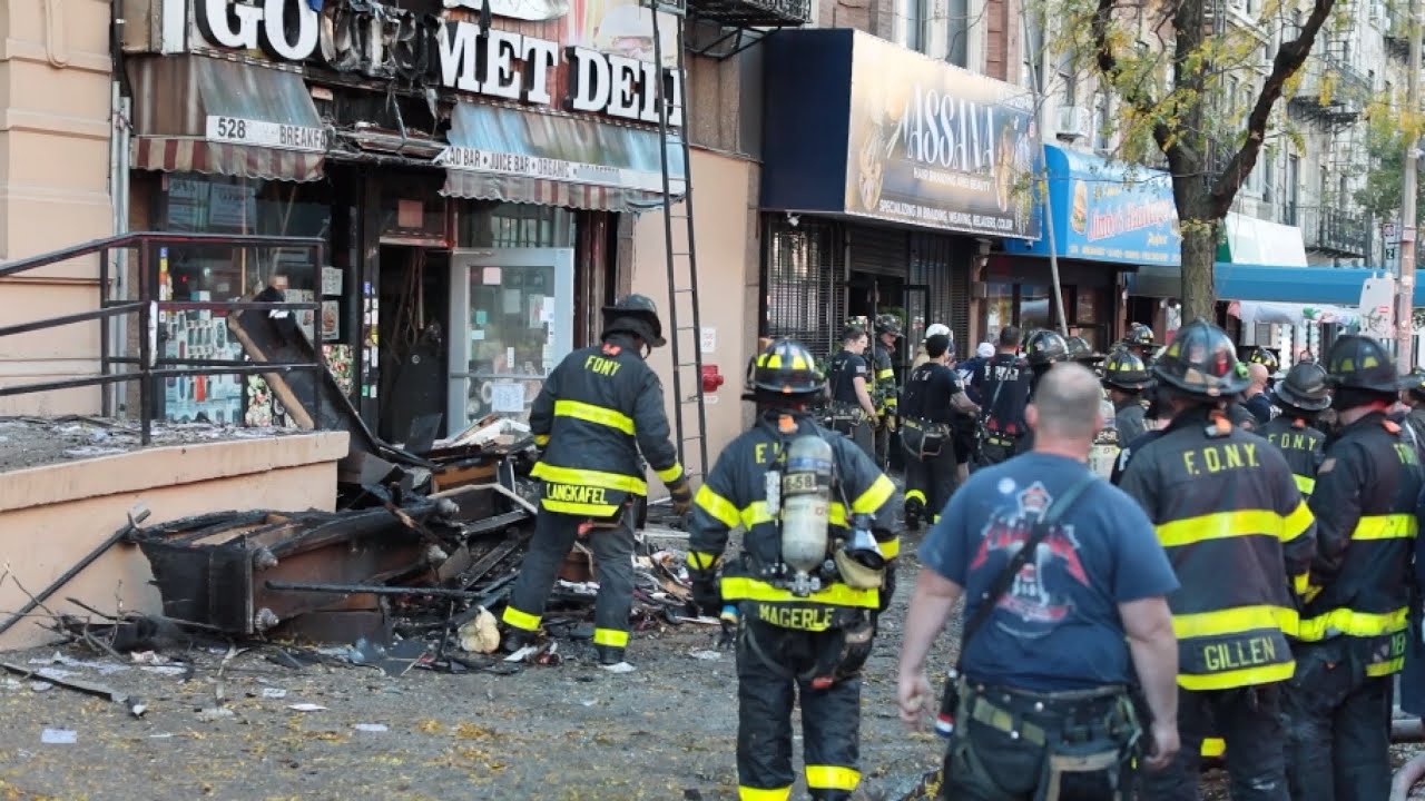 6 Alarm Fire w/ MULTIPLE CIVILIAN INJURIES Including FIREFIGHTER in Hamilton Heights - NYC
