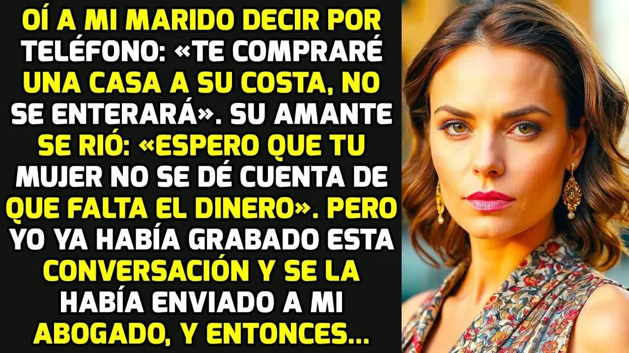 Oí A Mi Marido Decir Por Teléfono: «Te Compraré Una Casa Con Su Dinero, No Se Enterará» HISTORIAS