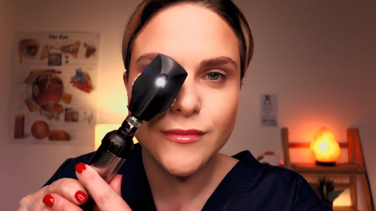 In-depth ASMR Eye Exam & Stye Treatment
