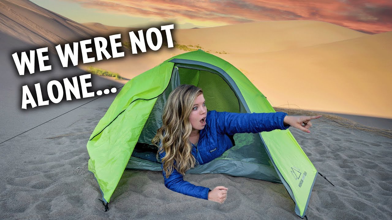 Staying the night in the Great Sand Dunes National Park!