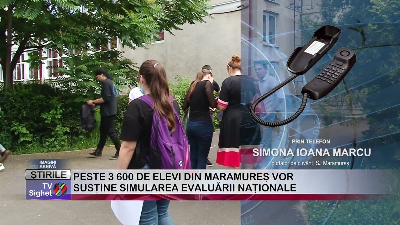 03  PESTE 3 600 DE ELEVI DIN MARAMUREȘ VOR SUSȚINE SIMULAREA EVALUĂRII NAȚIONALE