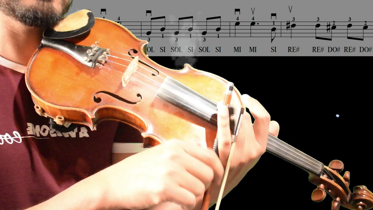 Alma, corazón y Vida💿 en Violín -PARTITURA-VALS PERUANO CON VIOLIN - TUTORIAL VIOLÍN-JULIO JARAMILLO