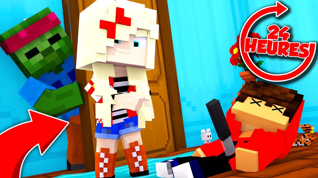 J'ESPIONNE MES ENFANTS PENDANT 24H SUR MINECRAFT ! ⏰