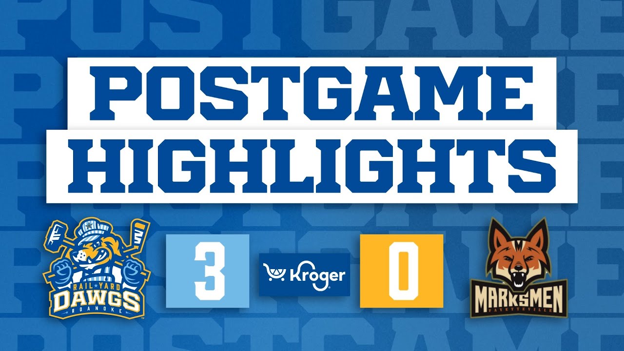 Rail Yard Dawgs Highlights, 3-0 Win Vs. Fayetteville, 1/16/26