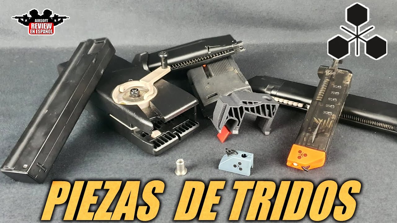 PIEZAS DE TRIDOS ! no sabes que las necesitas hasta que las ves! | Airsoft Review en Español