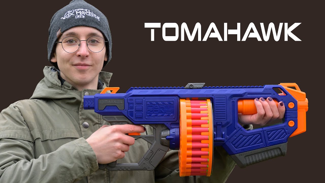 Dartzone Tomahawk (60er Trommel) - Unboxing, Review & Test | MagicBiber [deutsch]