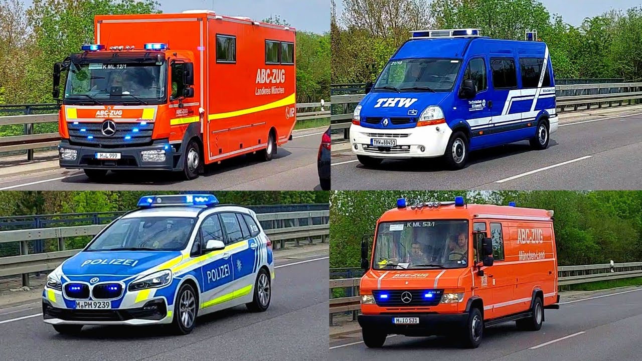 [B5 Tiefgarage] Einsatzfahrten Einsatzkräfte München-Land nach Unterföhring