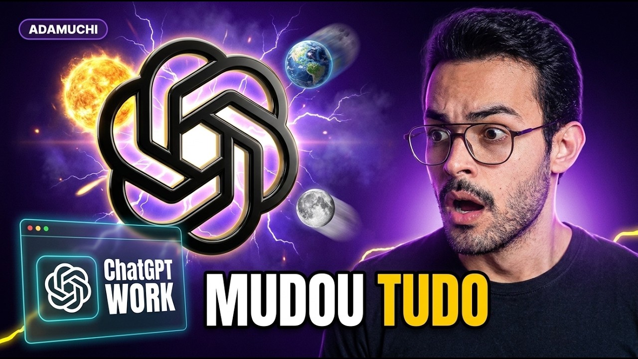 GPT-5.6 e ChatGPT Work: a OpenAI acabou de mudar TUDO (Sol, Terra e Luna)