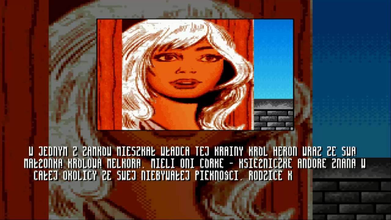 AMIGA Zaklęta wyspa GAMEINTRO Twin Spark Soft, 1995 AMIGA OCS POLISH GAME
